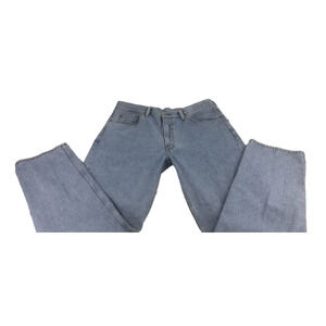 Levi's 550 Men's Jeans 38 x 34 Y2K Regular Fit Straight Leg Light Blue Denim‎